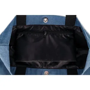 Life is Better at The Campsite Canvas Tote Bag Blue