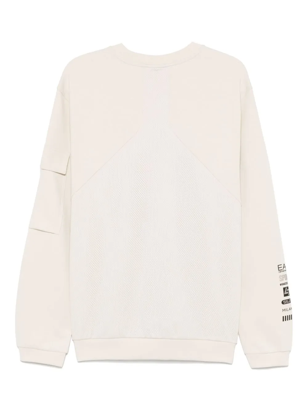 Logo cotton crewneck sweatshirt