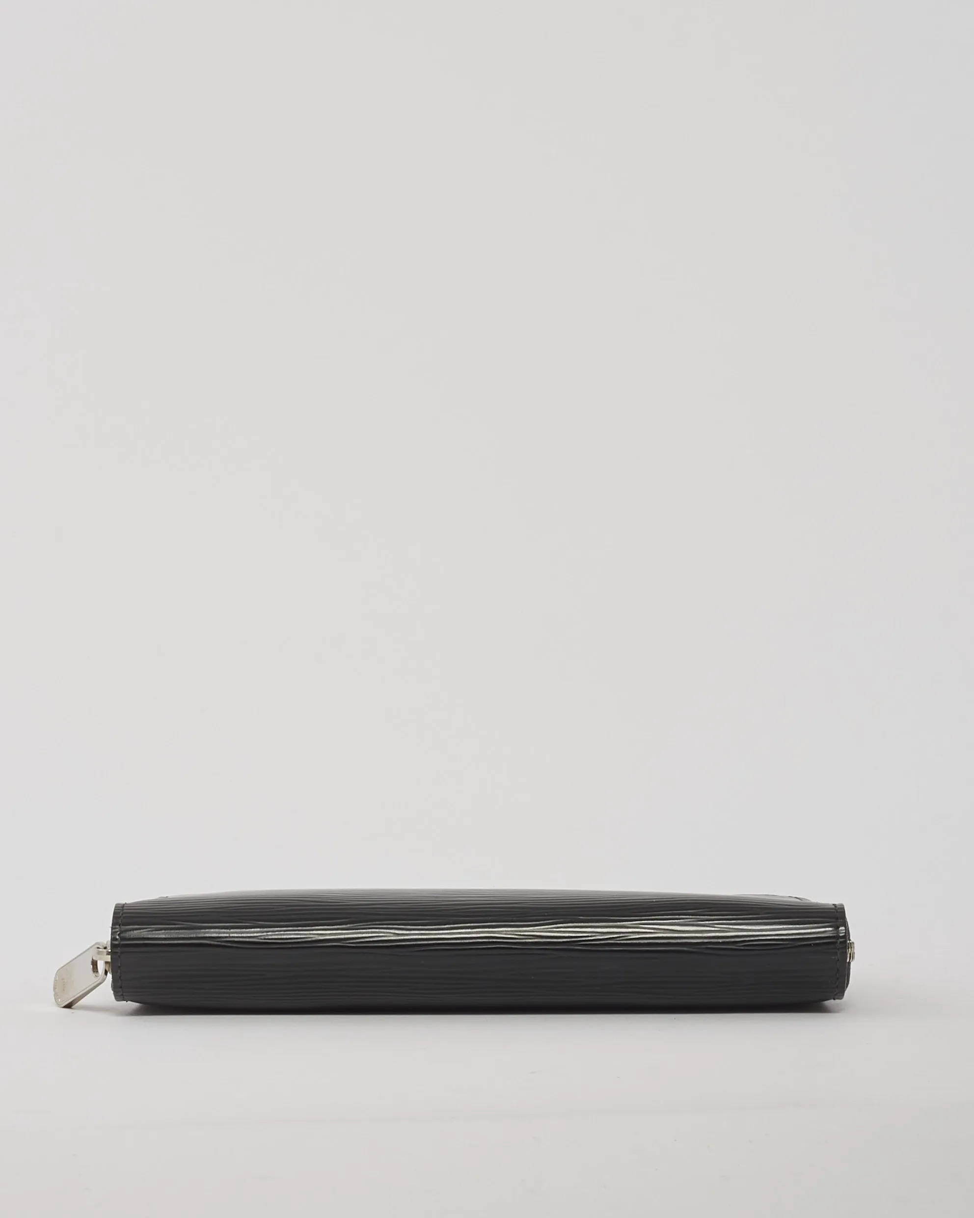Louis Vuitton Black Epi Leather Long Zip Wallet
