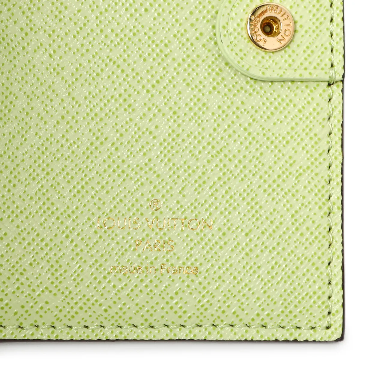 Louis Vuitton Vert Noto Monogram Lisa Wallet