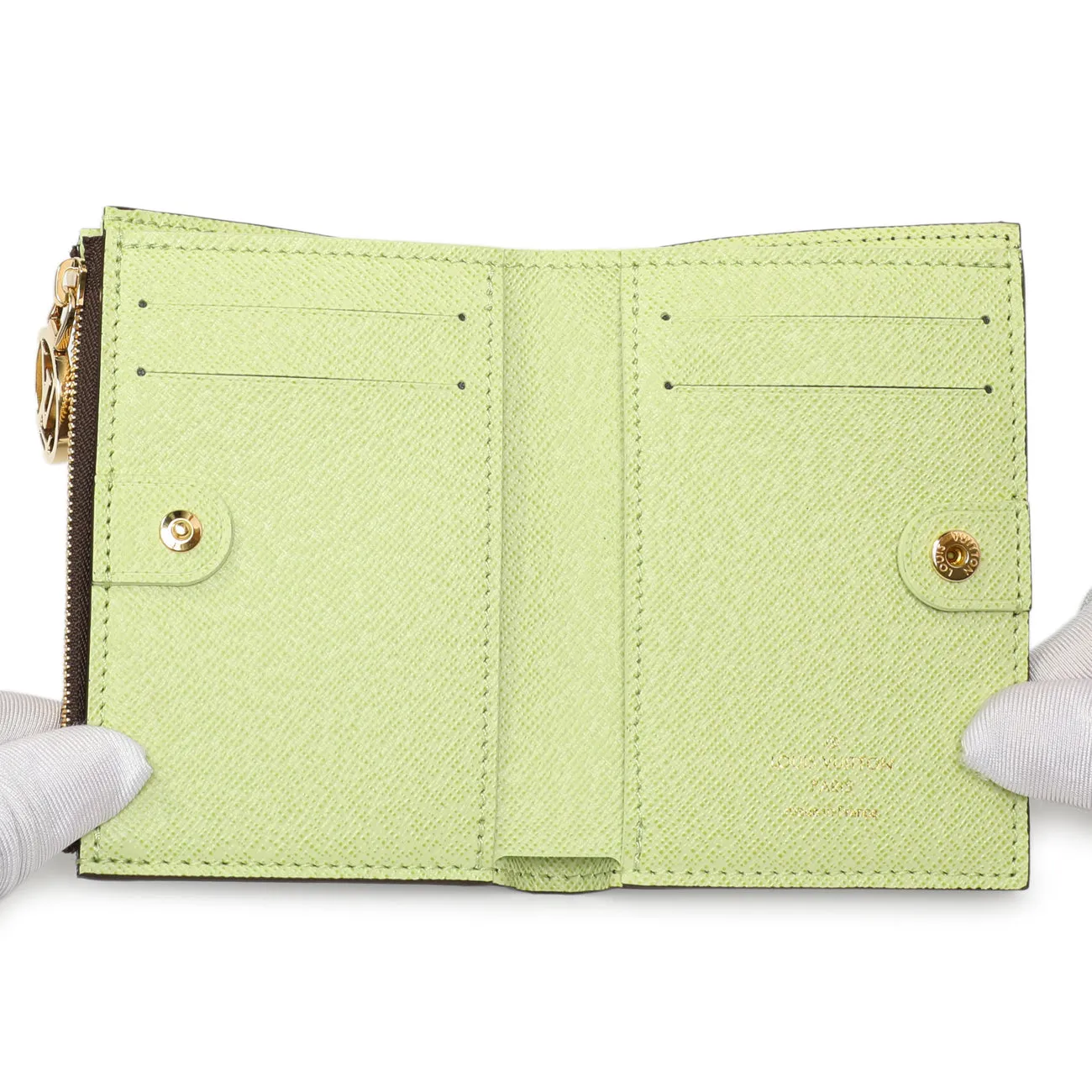 Louis Vuitton Vert Noto Monogram Lisa Wallet