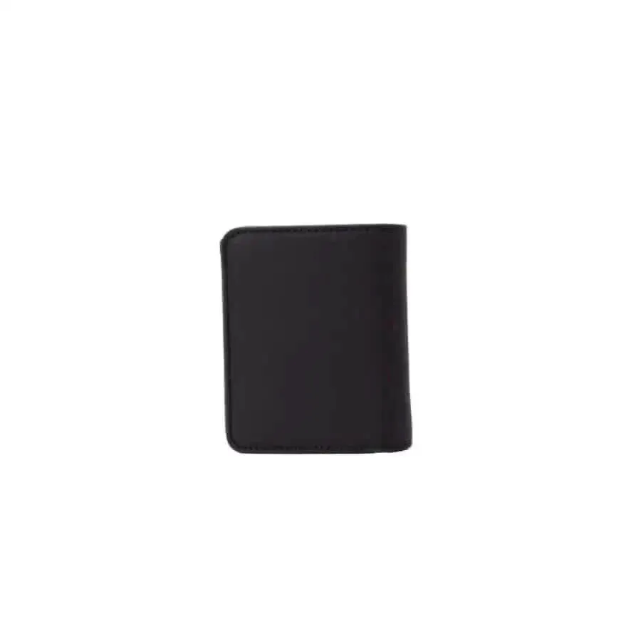 Love Moschino Black Wallet with Print and Clip