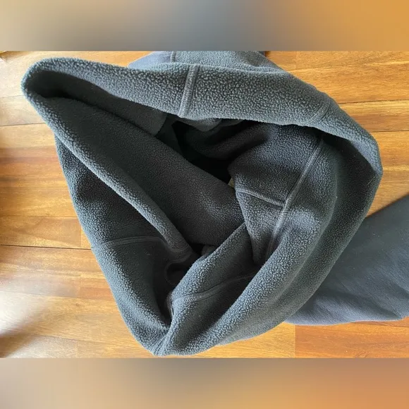 Lululemon funnel neck kick the cold pullover fleece sweater blue