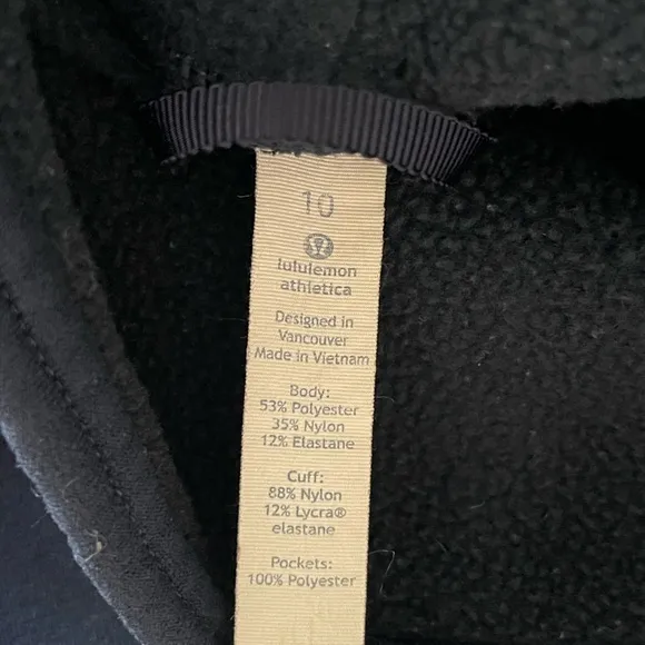Lululemon funnel neck kick the cold pullover fleece sweater blue