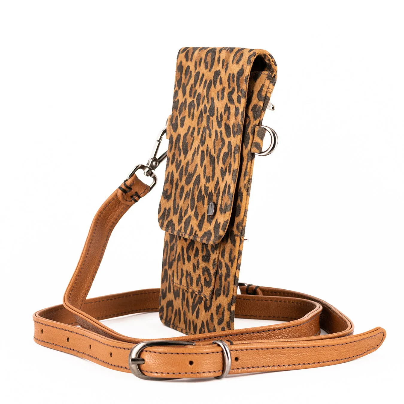 Lupita : Ladies Leather Crossbody Purse in Spotted Lisoto