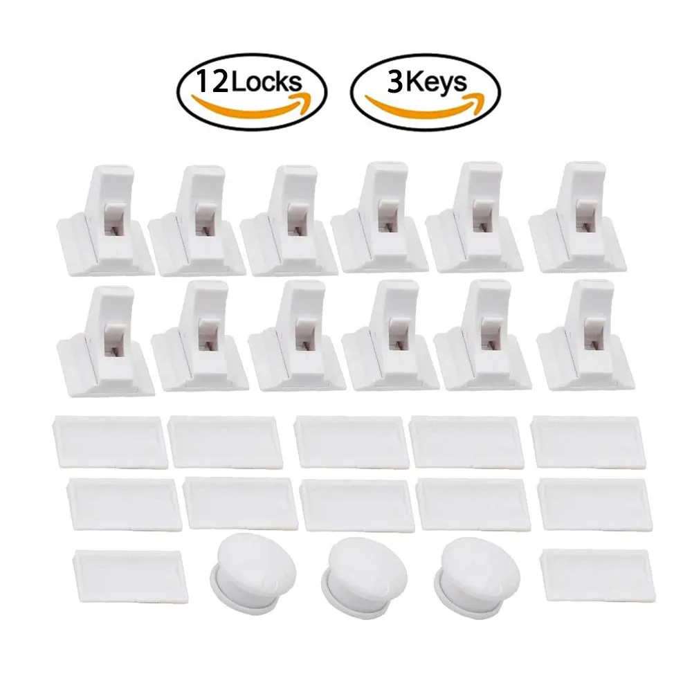 Magnetic Child Lock for Cabinet and Drawer Safety