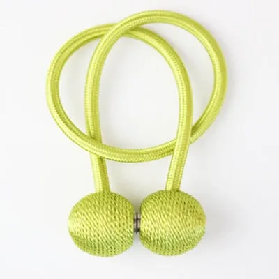 Magnetic Curtain Tieback High Quality Holder Hook Buckle Clip Curtain Tieback Polyester Decorative Home Accessorie