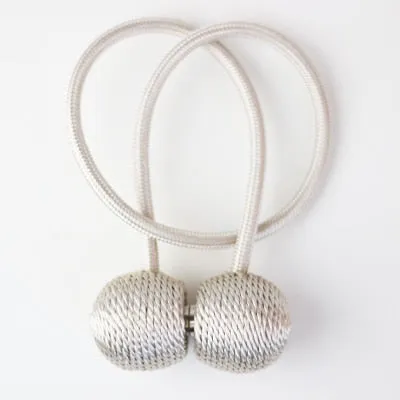Magnetic Curtain Tieback High Quality Holder Hook Buckle Clip Curtain Tieback Polyester Decorative Home Accessorie