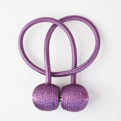 Magnetic Curtain Tieback High Quality Holder Hook Buckle Clip Curtain Tieback Polyester Decorative Home Accessorie