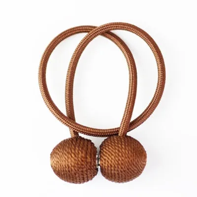 Magnetic Curtain Tieback High Quality Holder Hook Buckle Clip Curtain Tieback Polyester Decorative Home Accessorie