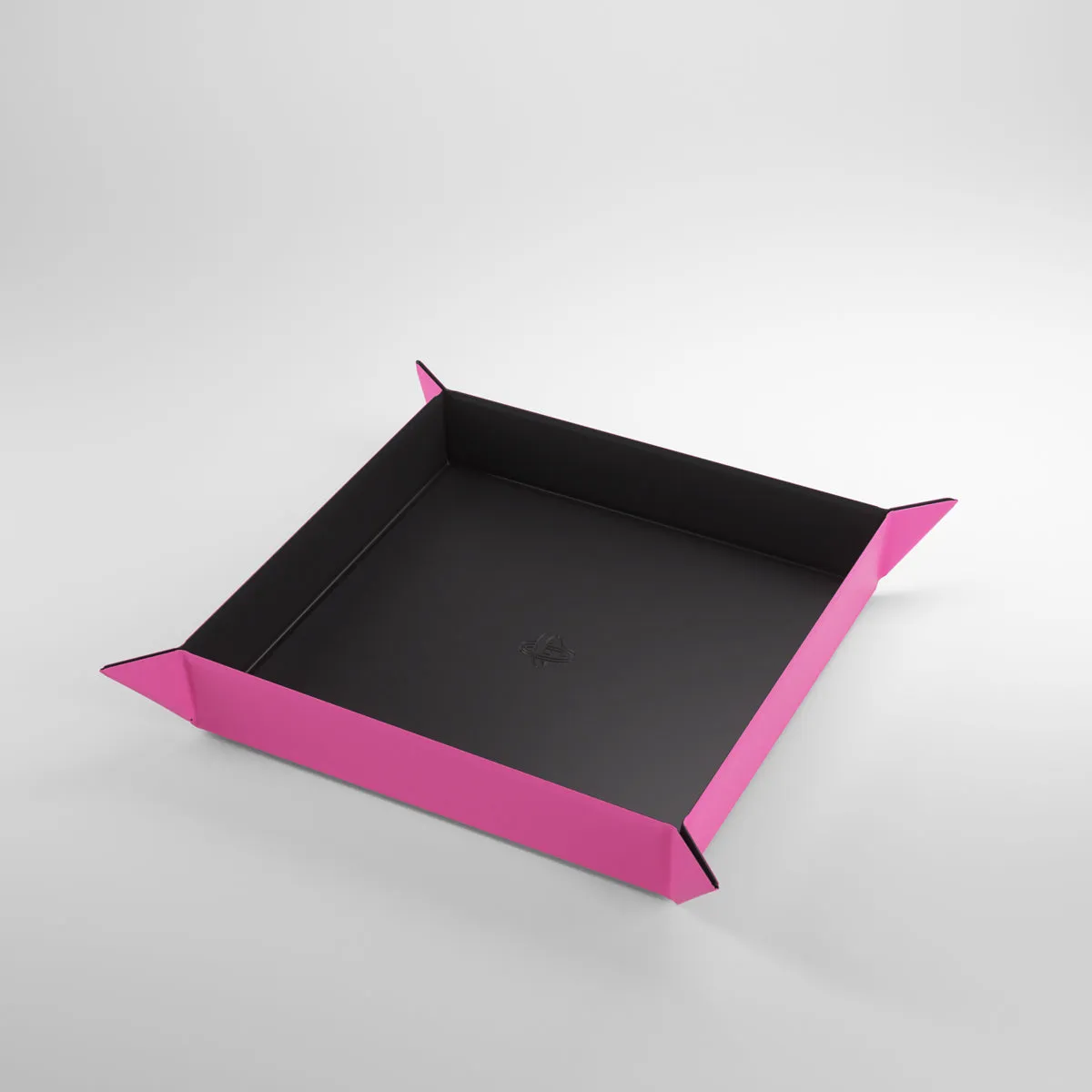 Magnetic Dice Tray: Square - Pink/Black