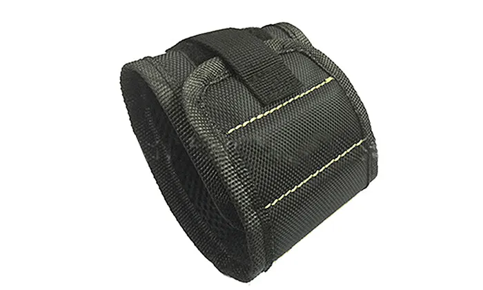 Magnetic Wristband with Strong Magnets for Holding Screws, Nails, Drill Bits for DIY Handyman