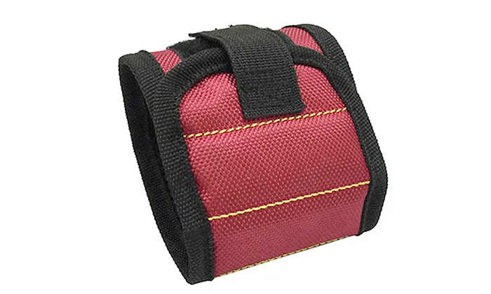 Magnetic Wristband with Strong Magnets for Holding Screws, Nails, Drill Bits for DIY Handyman