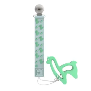 Malarkey Kids Teether Tether   Teether (Cactus Llama)