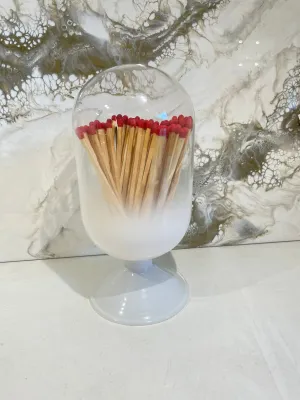 Match cloche - white