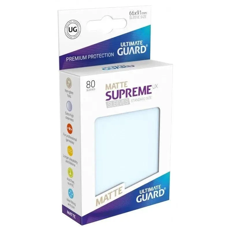 Matte Supreme UX Standard Size - Transparent (66x91mm)