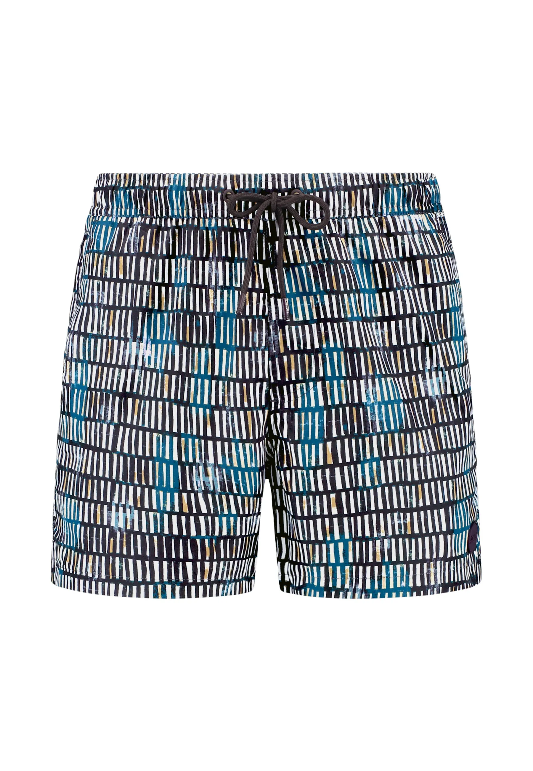 MAX swim shorts batik stripes | purple rock