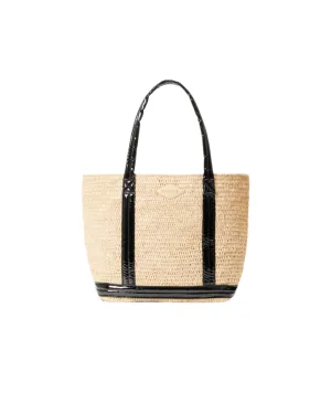 MEDIUM RAFFIA TOTE