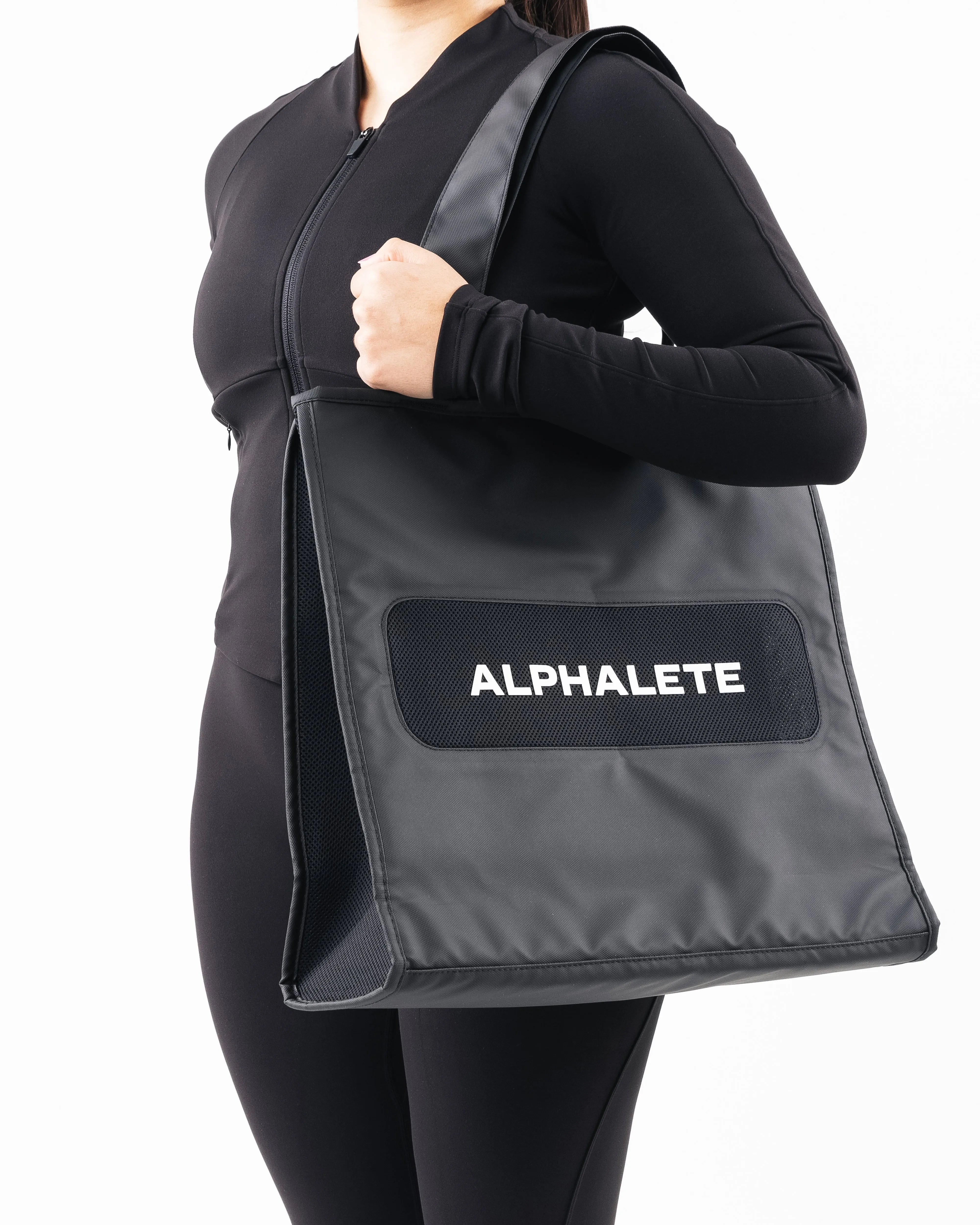 Mesh Tote Bag - Black