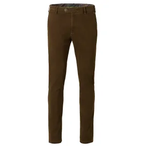 Meyer Bonn Modern Fit Chinos - Brown