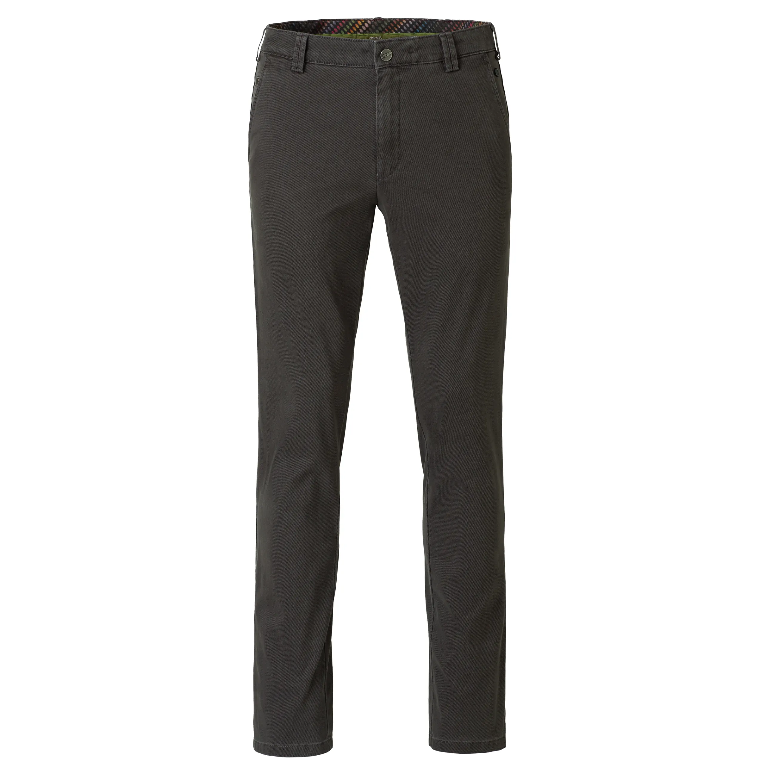 Meyer Bonn Modern Fit Chinos - Grey