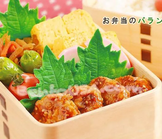 Microwavable Silicone Perilla Leaf for Bento Decoration 4P