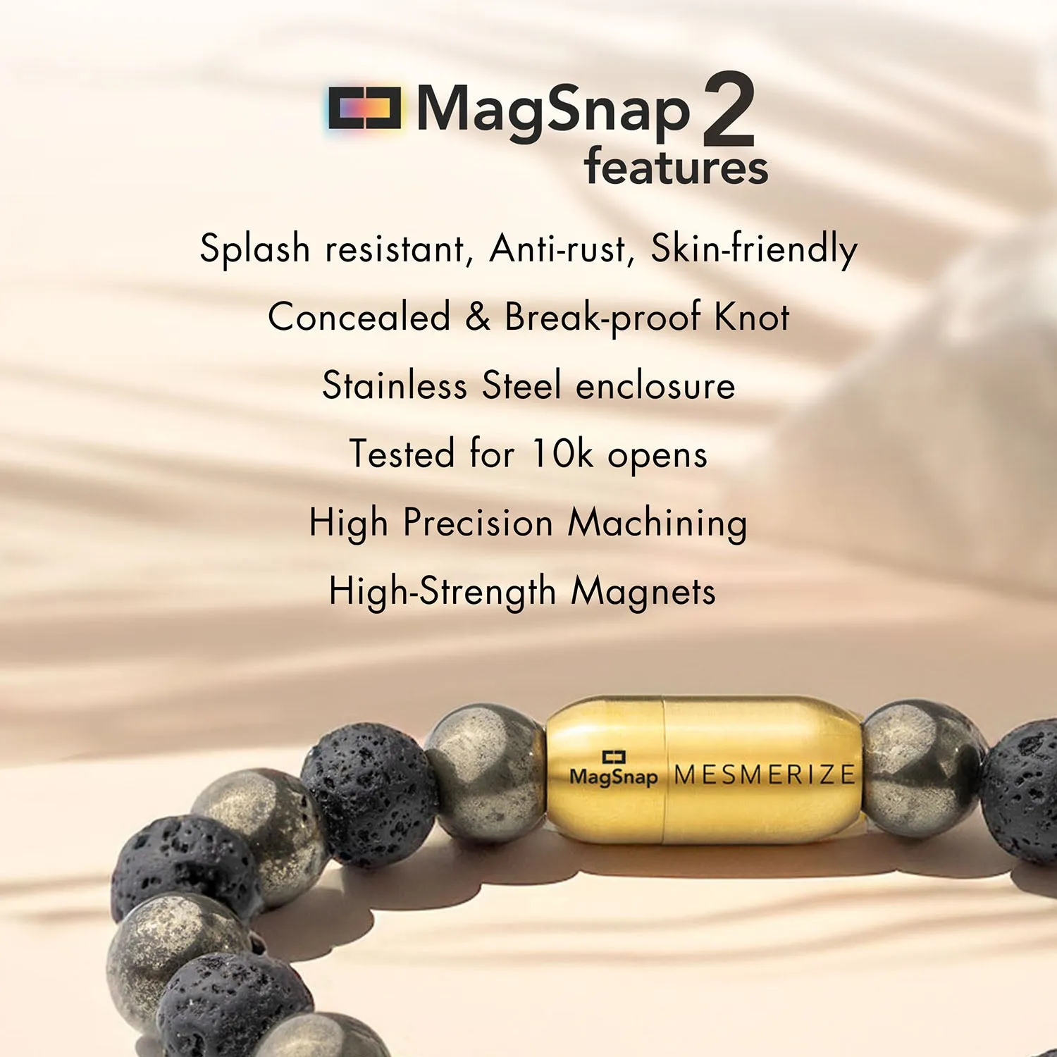 Money Magnet Pyrite 7 Chakra Natural Stone Bracelet