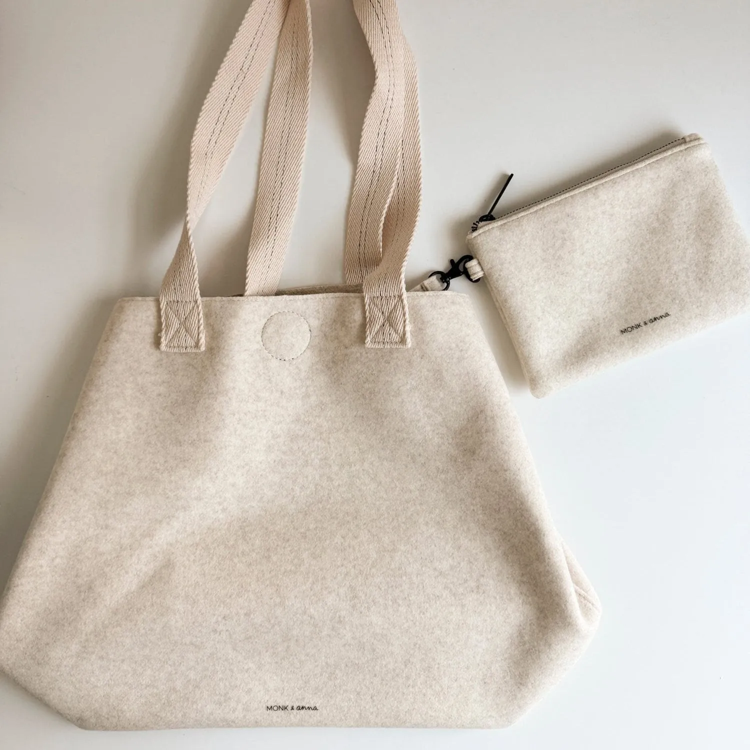 Monk   Anna Wooly Tote
