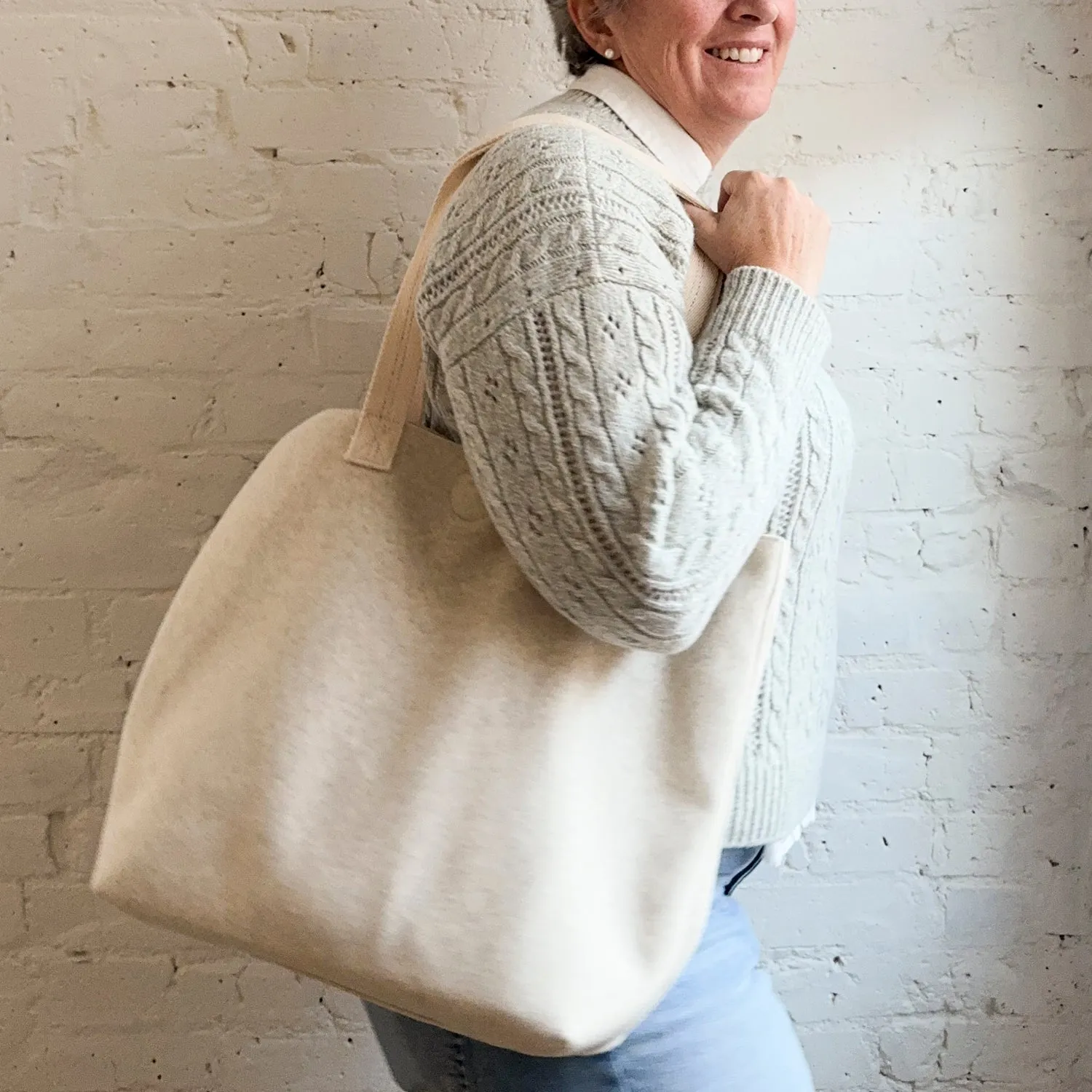 Monk   Anna Wooly Tote