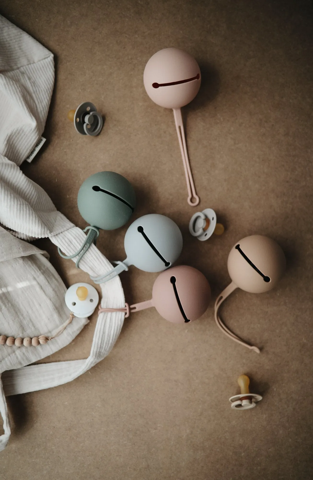 Mushie Pacifier Case (Cambridge Blue)