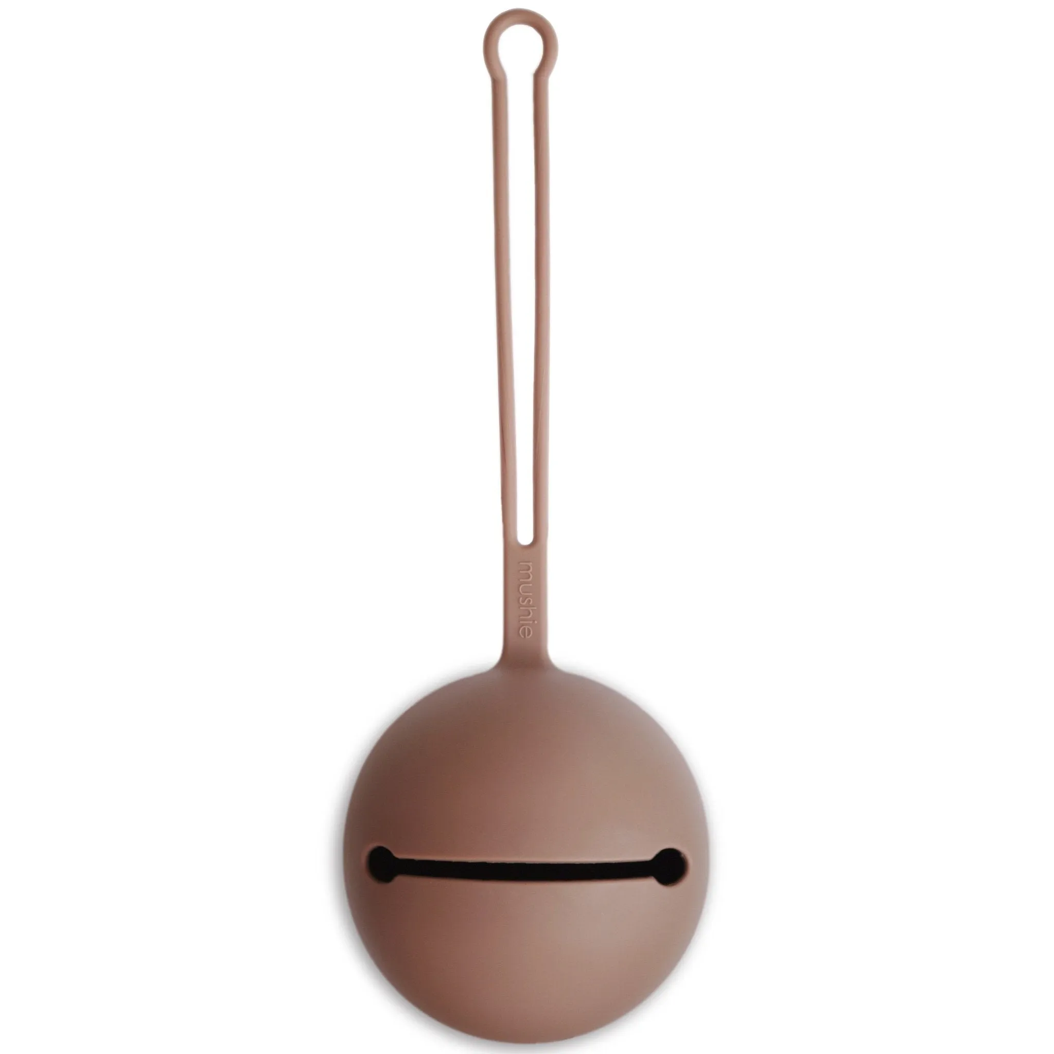 Mushie Pacifier Case (Pale Taupe)