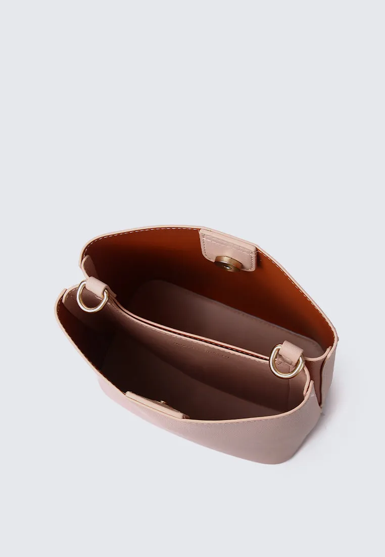 Naina Bucket Bag (Light Salmon)