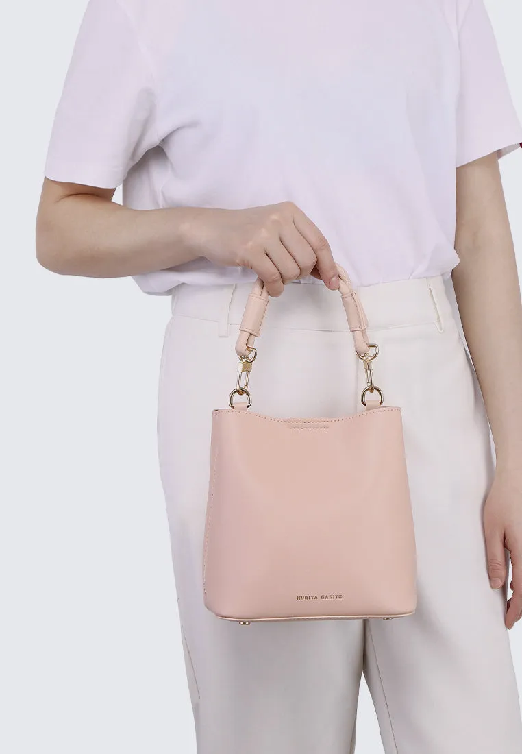 Naina Bucket Bag (Light Salmon)