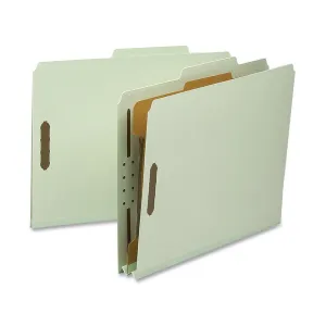 Nature Saver Recycled Gray/Green Classification Folders