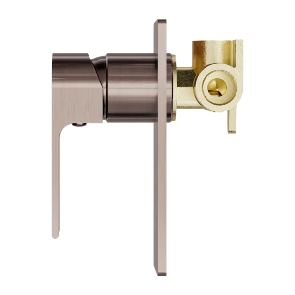 Nero Bianca Shower Mixer - Brushed Bronze