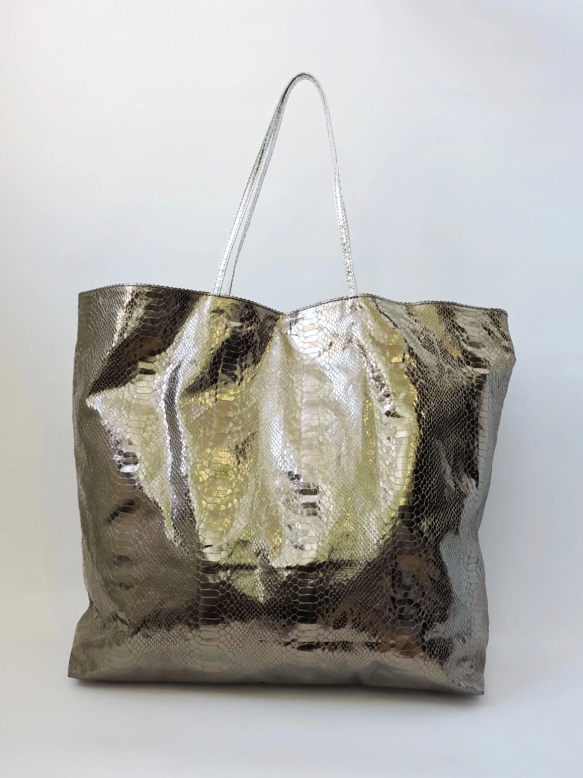 NEW Green Python Tote