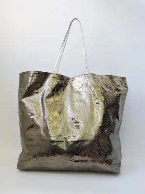 NEW Green Python Tote