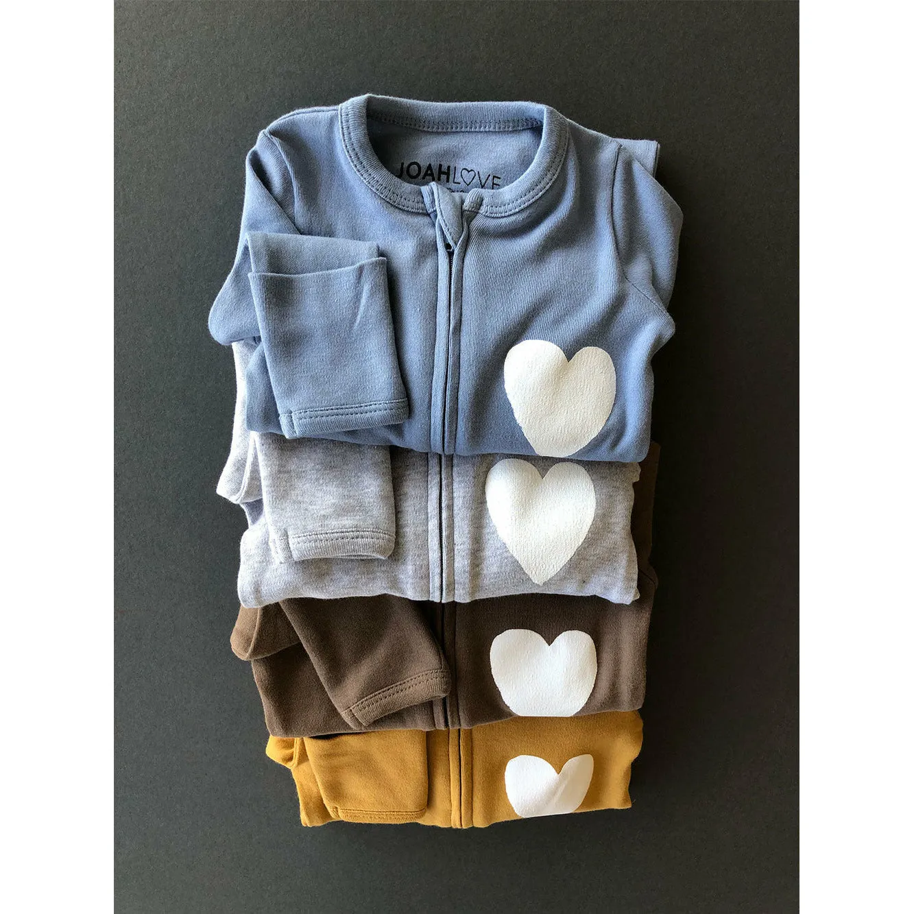 Nighty-White Heart | Steel Blue