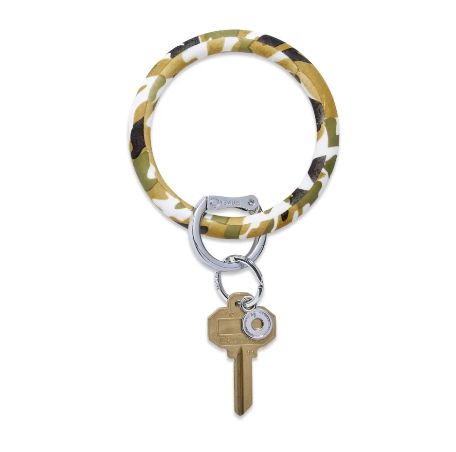 O-Venture Silicone Key Ring - Camo