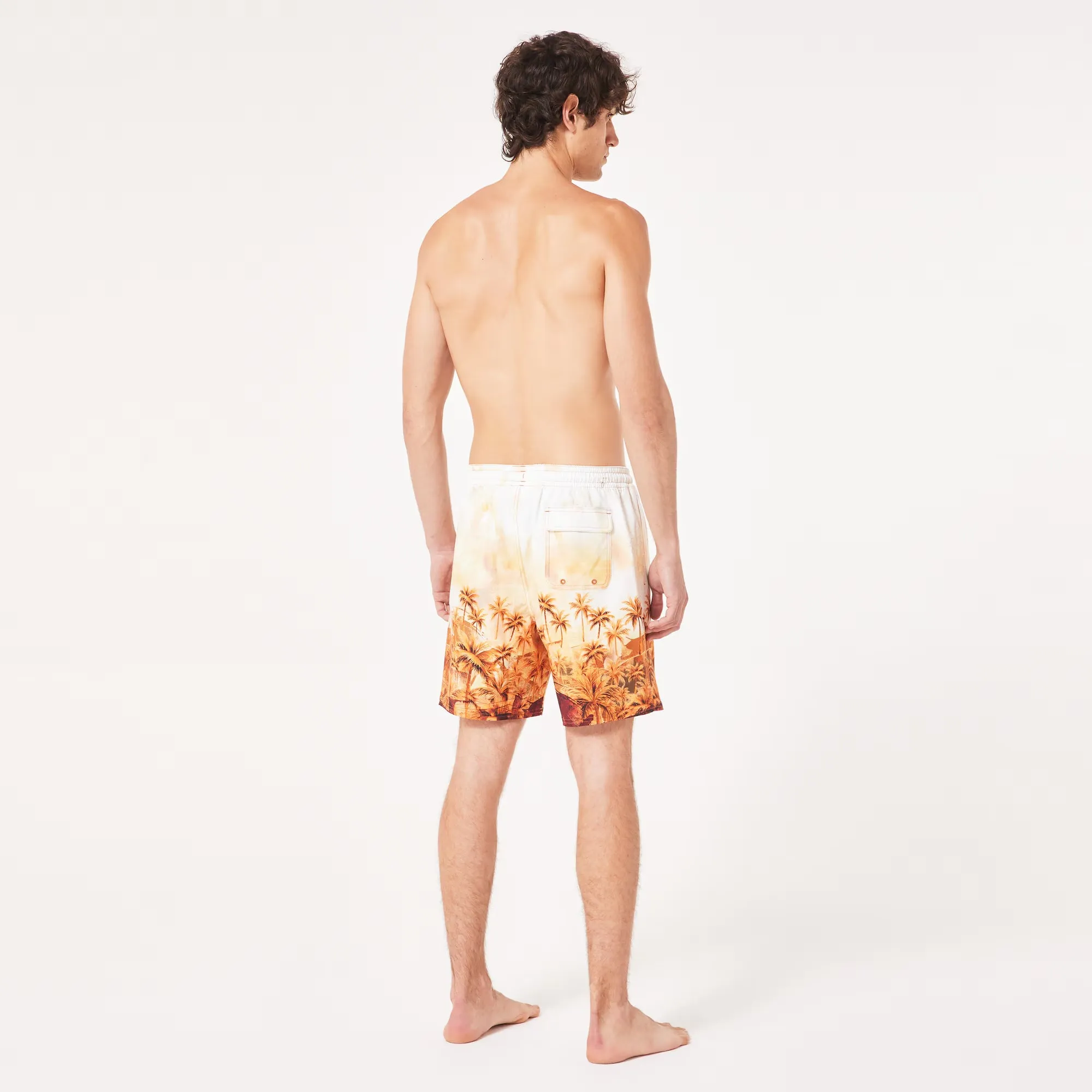 Oakley Canary Palms RC 18" BeachShort - Palm Print Grenache