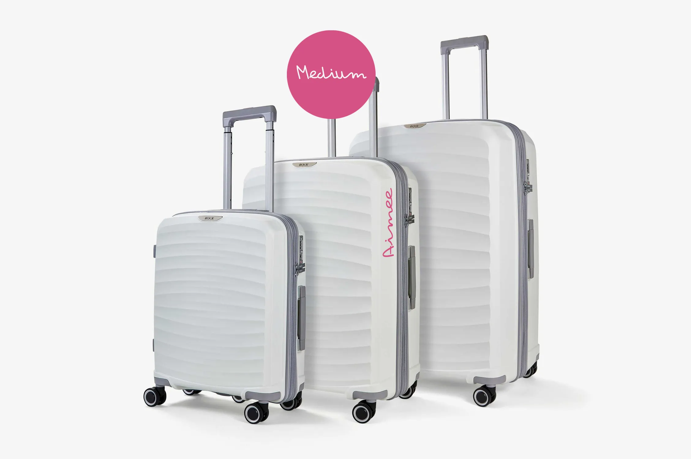 Official Love Island Sunwave Medium Suitcase - Personalised