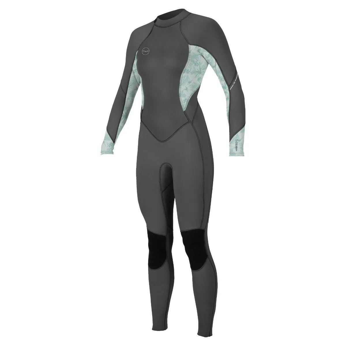 Oneill Womens Bahia 3/2mm Wetsuit Graph/Mirage/tropical