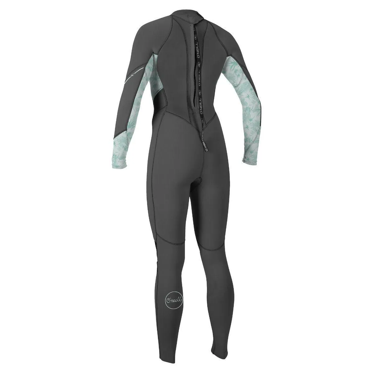 Oneill Womens Bahia 3/2mm Wetsuit Graph/Mirage/tropical