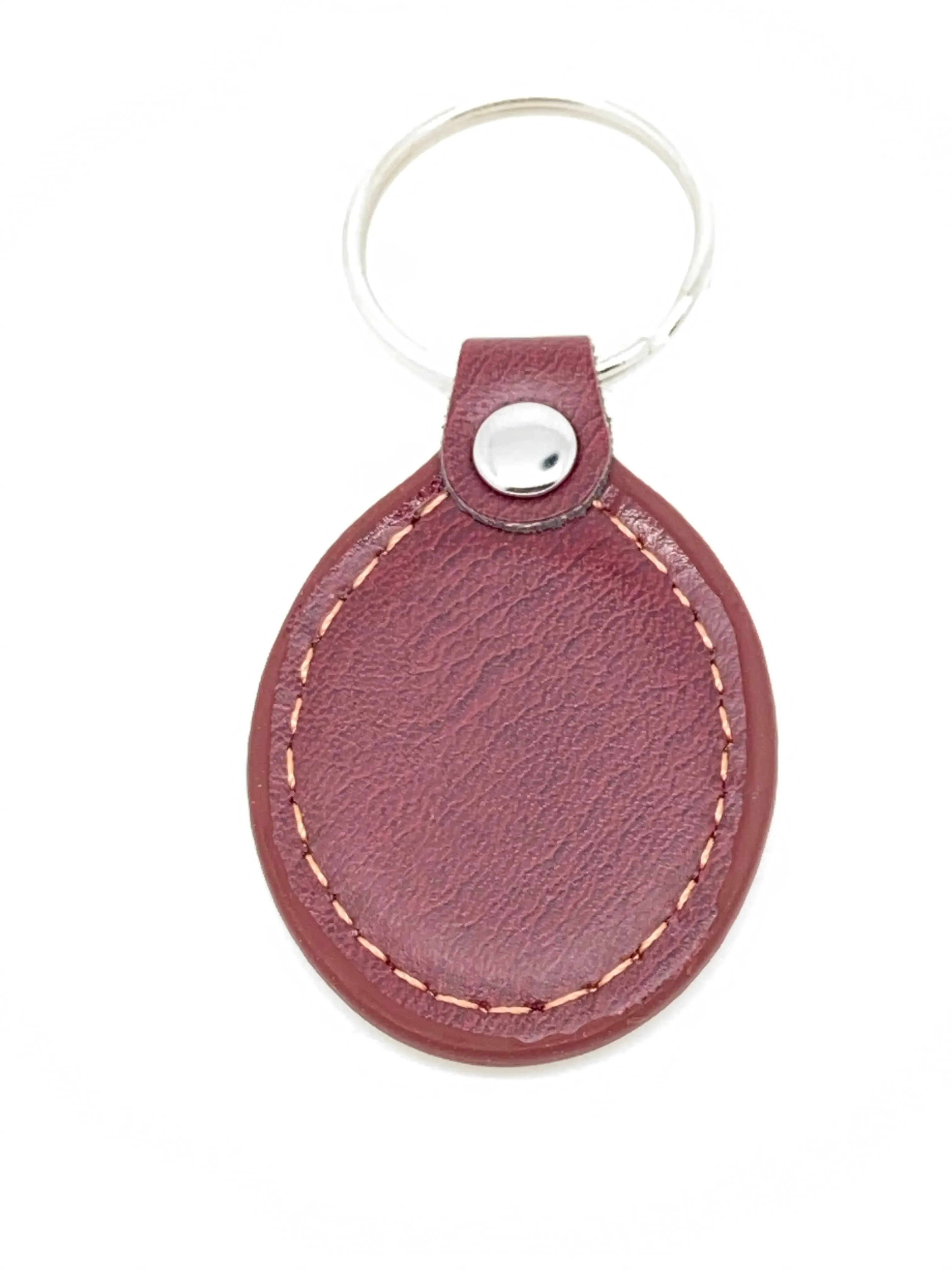 Our Lady Guadalupe Leather Keychain