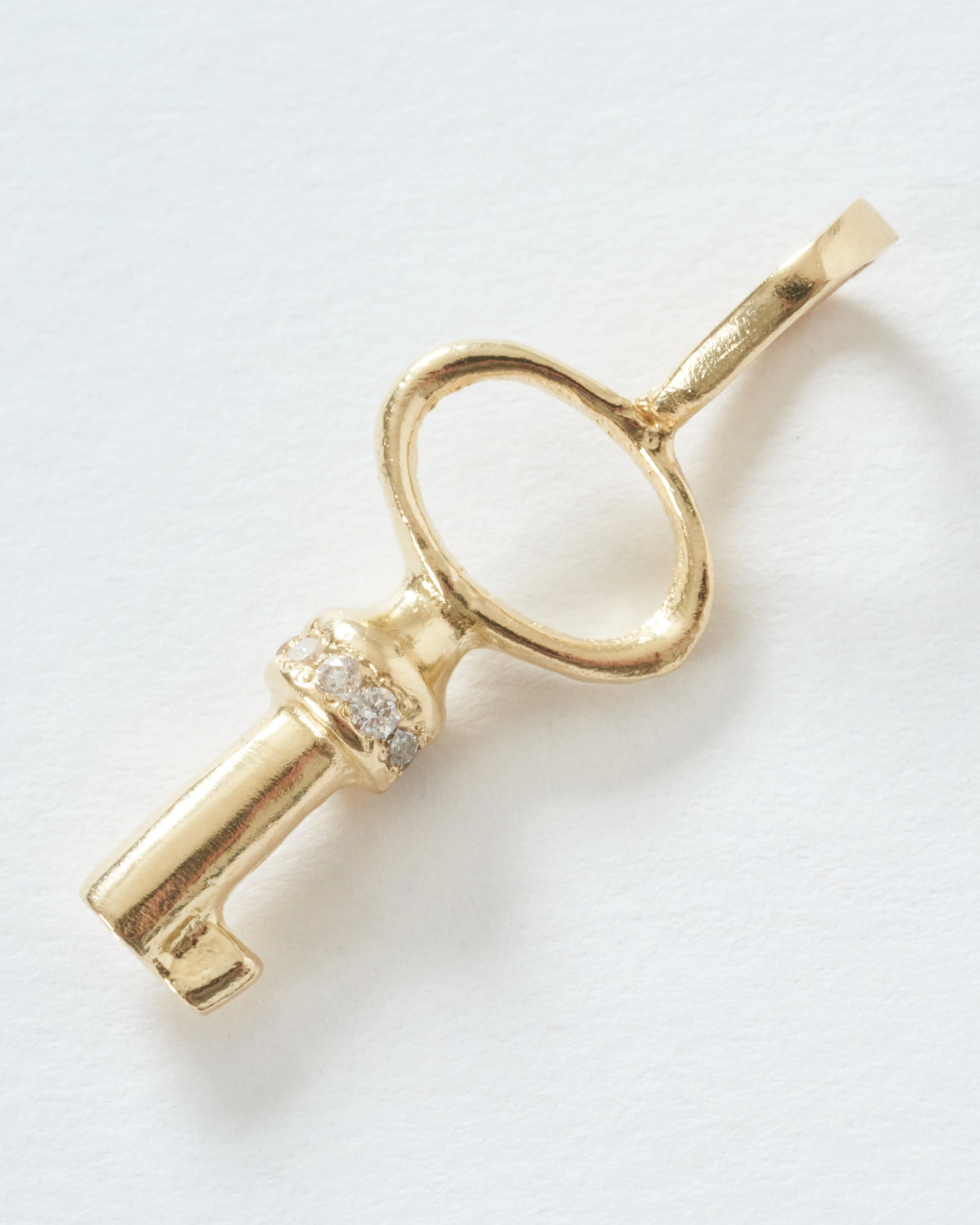 oval key charm