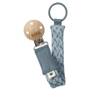Pacifier Clip - Petrol/Baby Blue