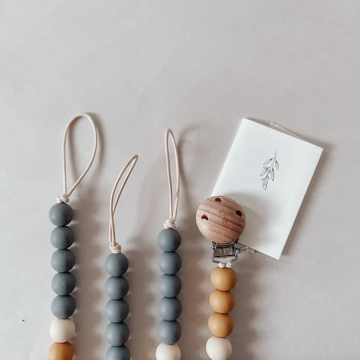 Pacifier Clip Silicon I BEZISA