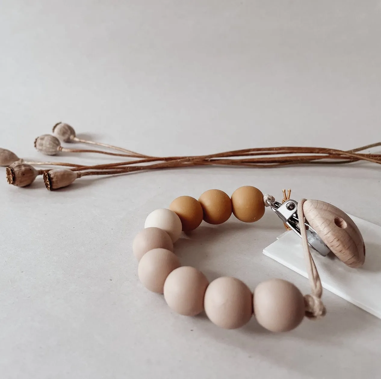Pacifier Clip Silicon I BEZISA
