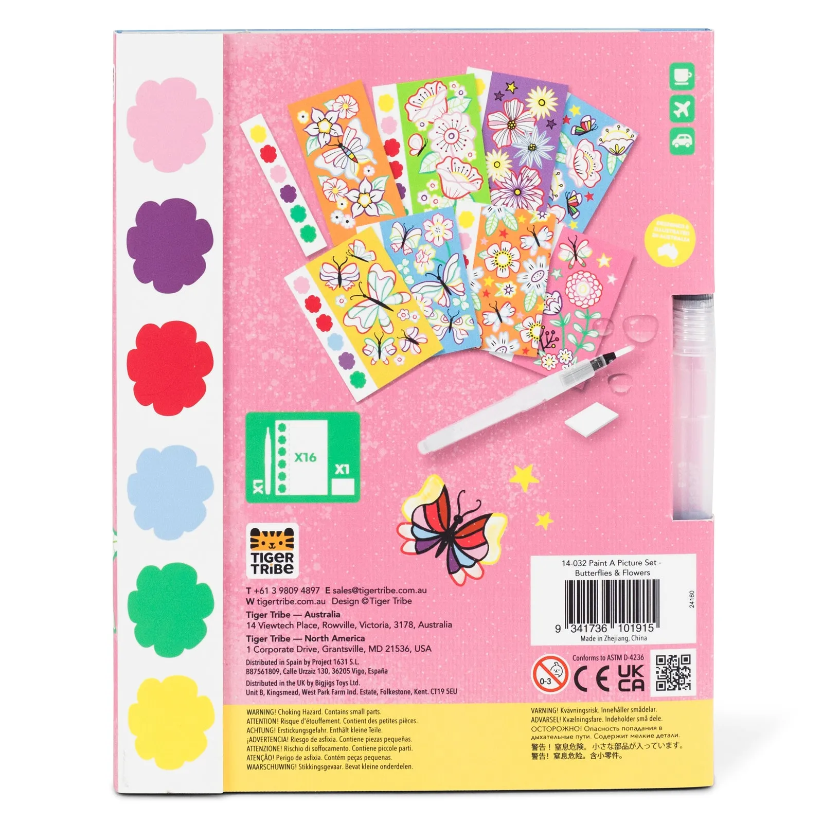 Paint a Picture Set - Butterflies & Flowers - 4 