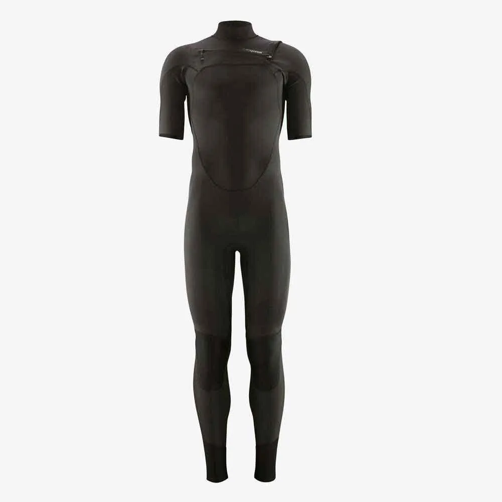 Patagonia R1 Lite Yulex Front Zip Short Sleeve Wetsuit  - Black